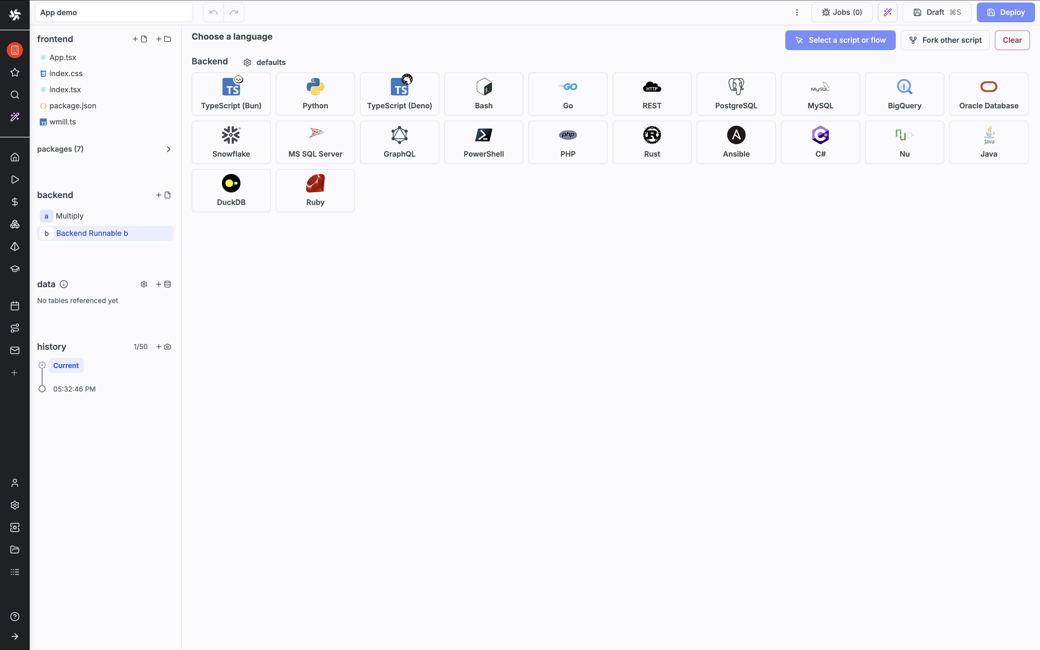 Choose language Choose language